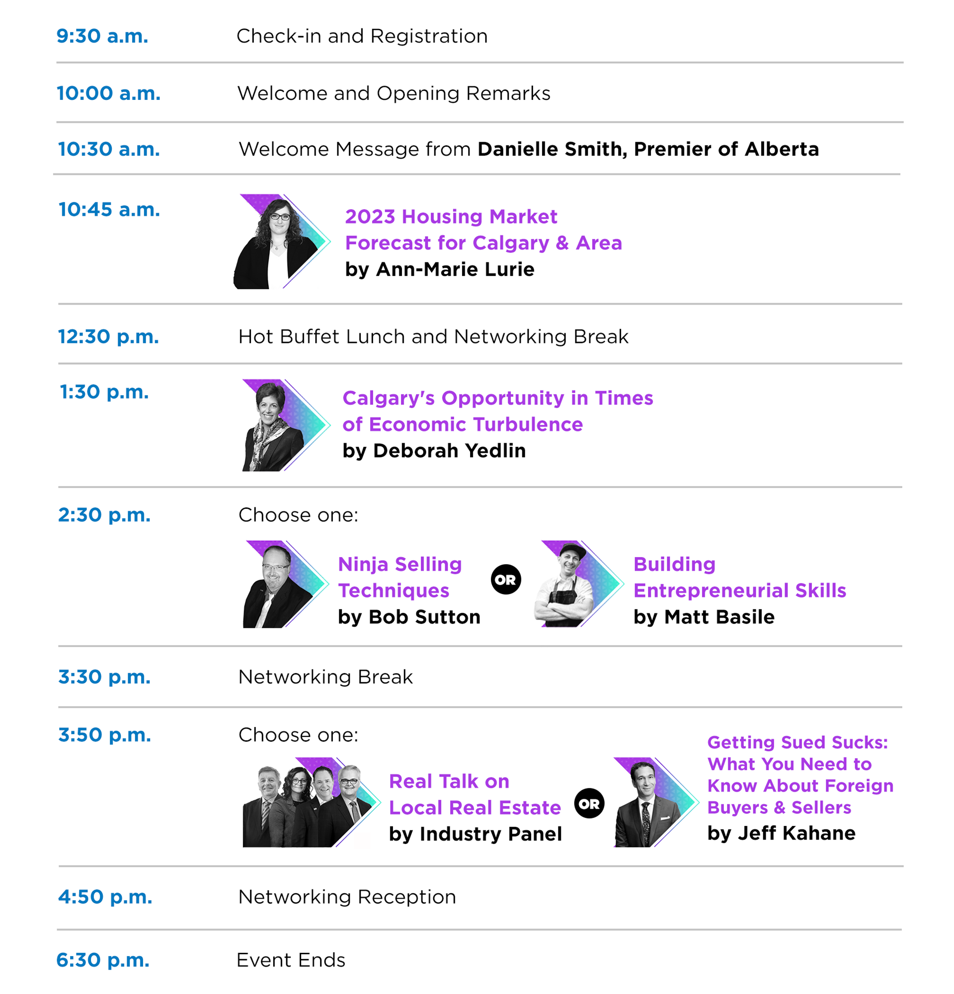 forecast schedule