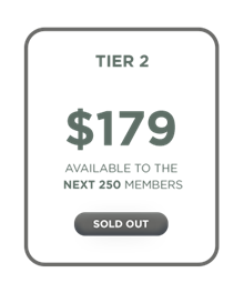 tier 3 sold out